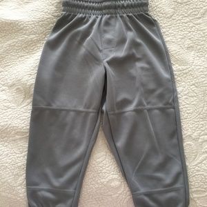 Boys Gray XXS Rawlings Baseball Pants